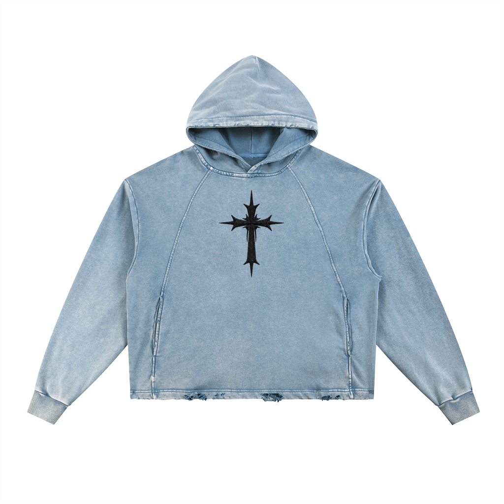 Heavenly chrome hoodie black