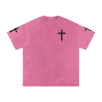 Heavenly chrome oversized t-shirt black