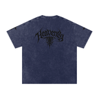Heavenly chrome oversized t-shirt black
