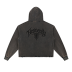 Heavenly chrome hoodie black