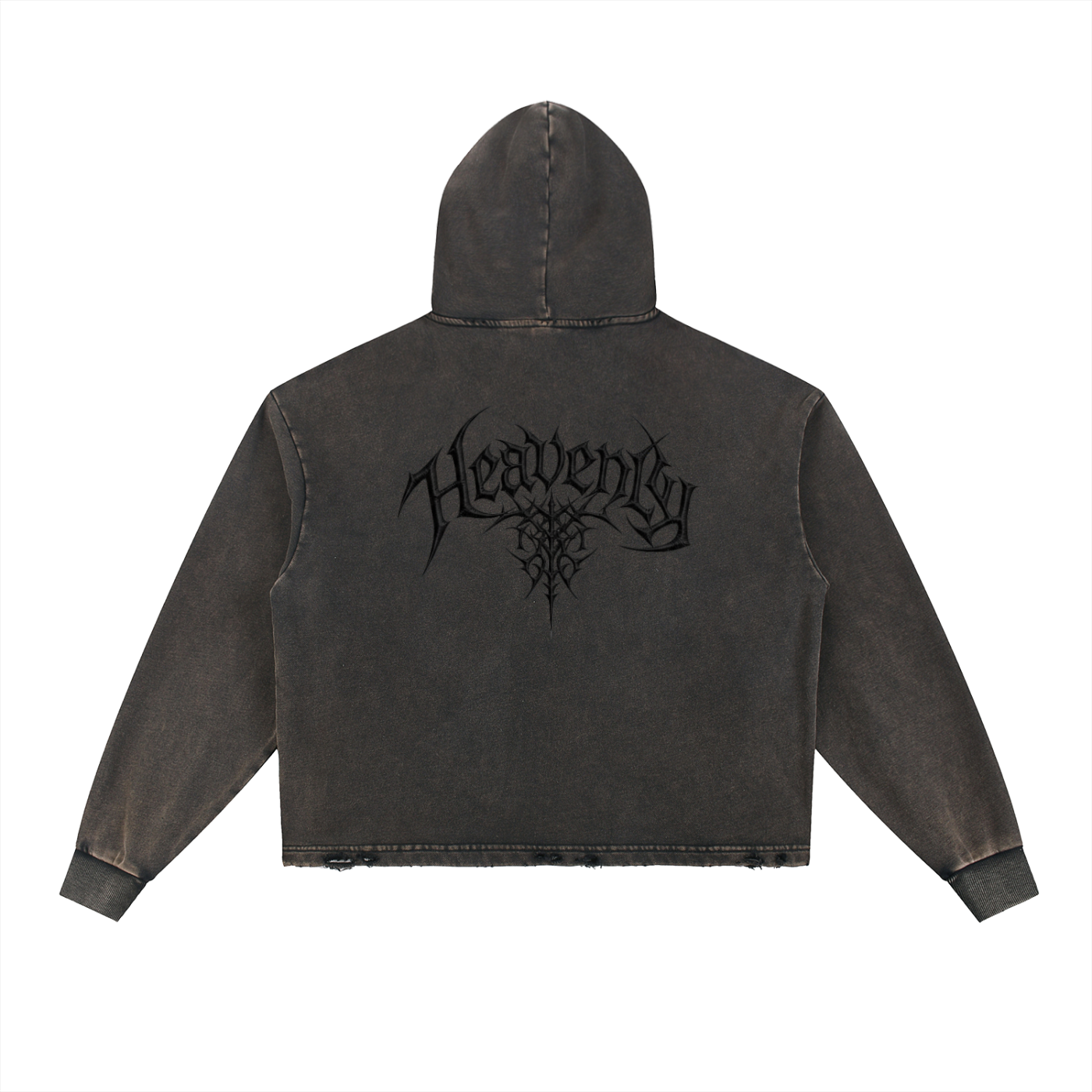 Heavenly chrome hoodie black