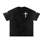 Heavenly chrome oversized t-shirt white