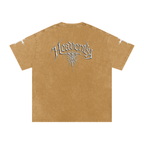 Heavenly chrome oversized t-shirt white