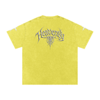 Heavenly chrome oversized t-shirt white