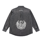 Heavenly fantasy denim button up