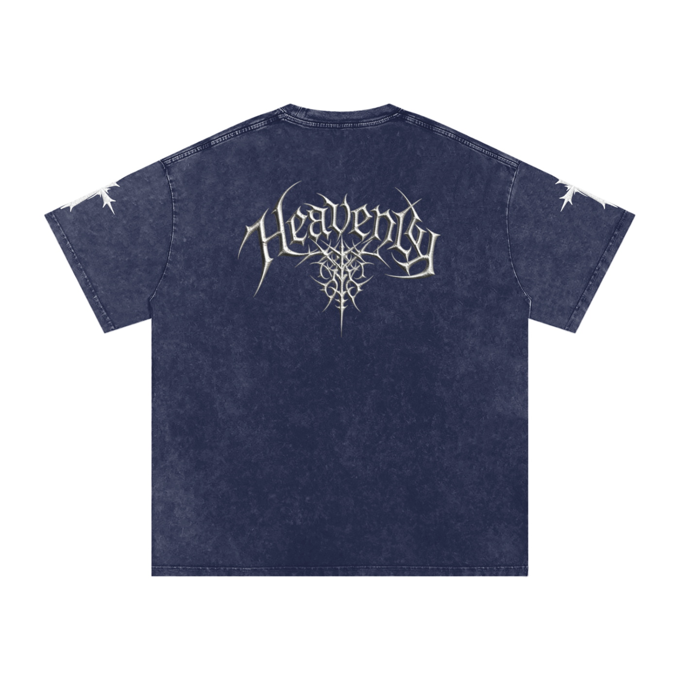 Heavenly chrome oversized t-shirt white