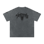 Heavenly chrome oversized t-shirt black