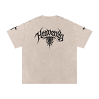 Heavenly chrome oversized t-shirt black