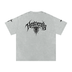 Heavenly chrome oversized t-shirt black