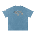 Heavenly chrome oversized t-shirt white