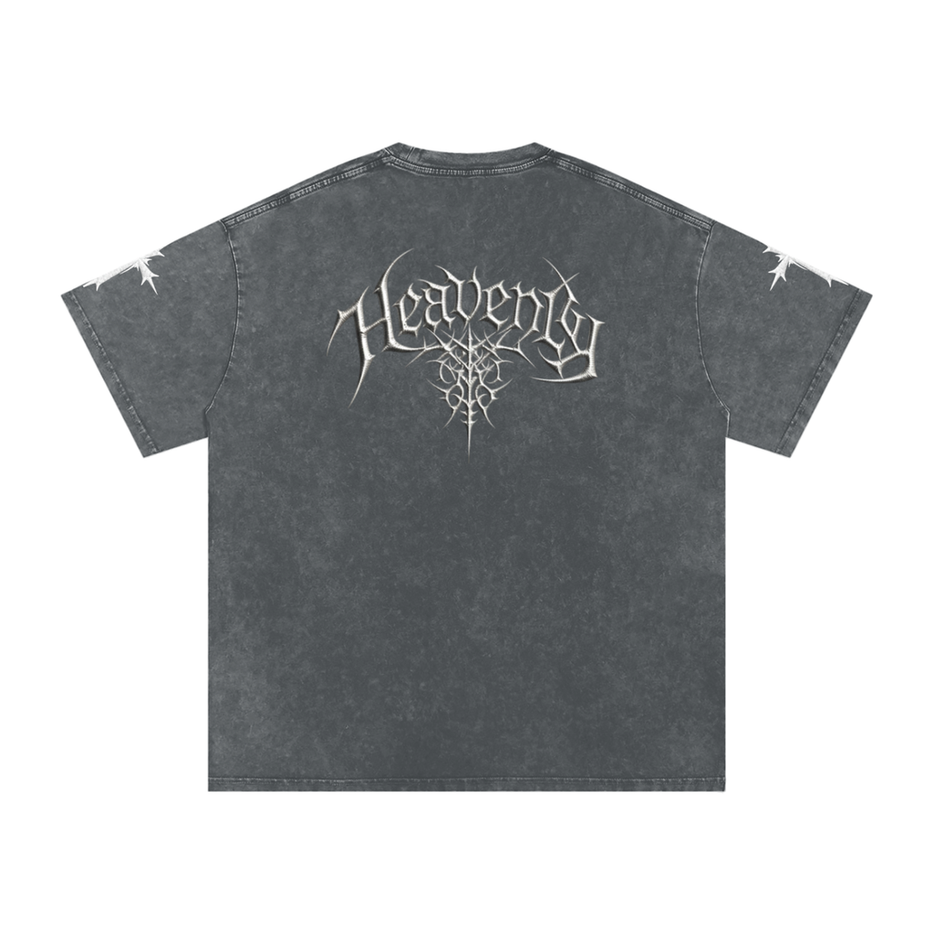 Heavenly chrome oversized t-shirt white