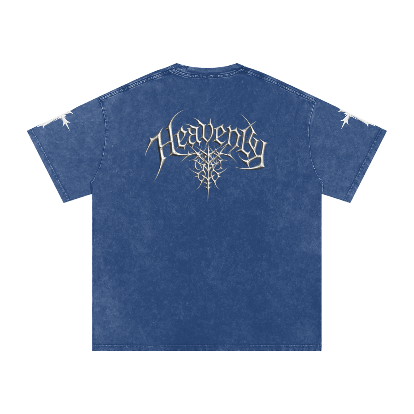 Heavenly chrome oversized t-shirt white