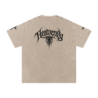 Heavenly chrome oversized t-shirt black