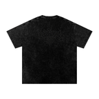 Heavenly chrome oversized t-shirt black