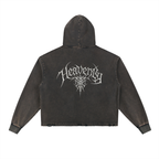 Heavenly chrome hoodie white