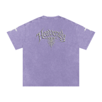 Heavenly chrome oversized t-shirt white